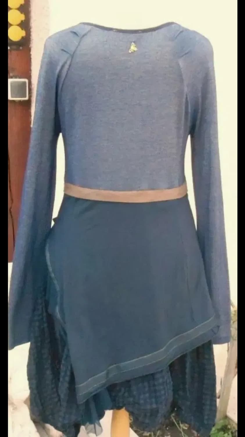 프랑스 빈티지 레이어드 미디 드레스 상품이미지5