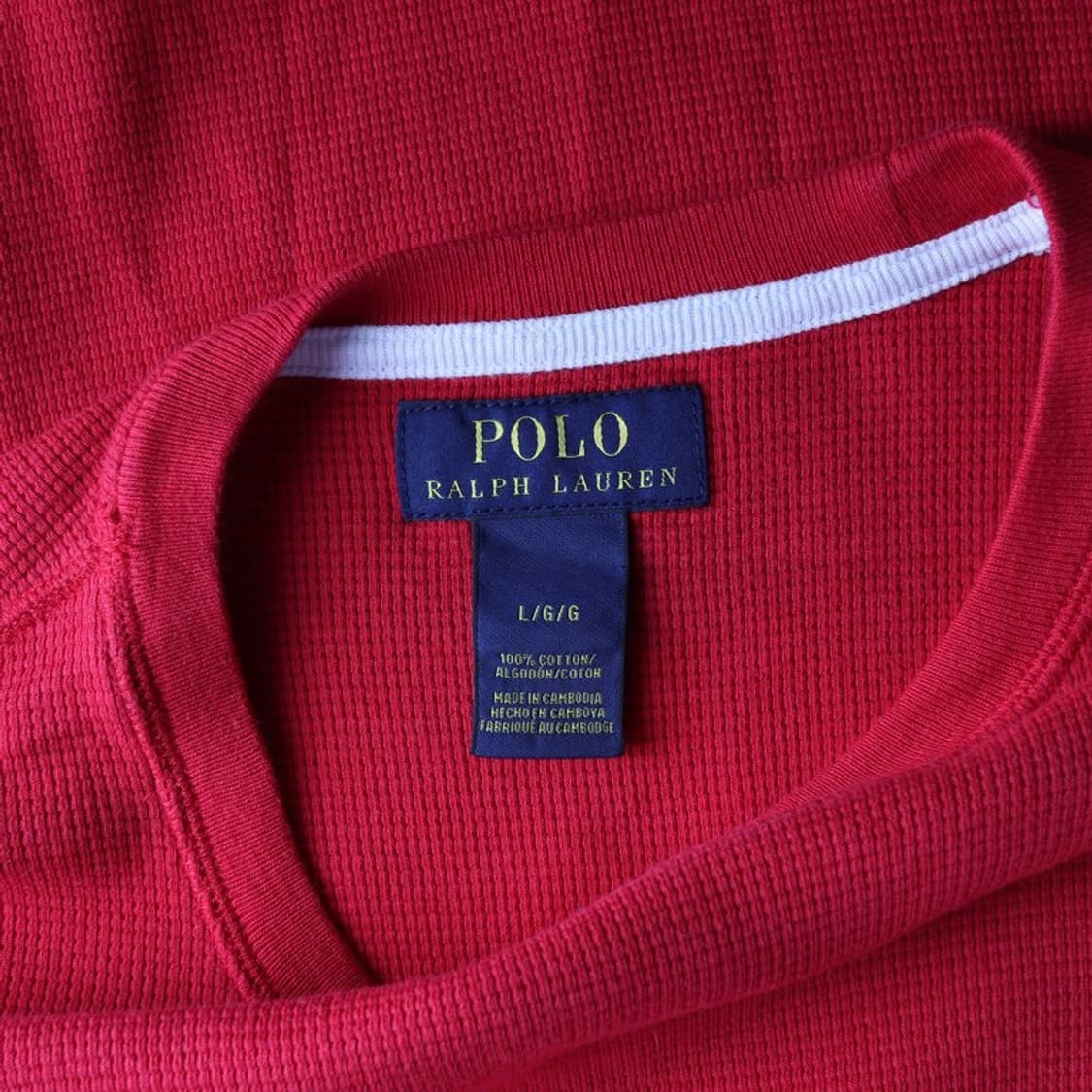 폴로 랄프 로렌 롱슬리브 L 상품이미지5