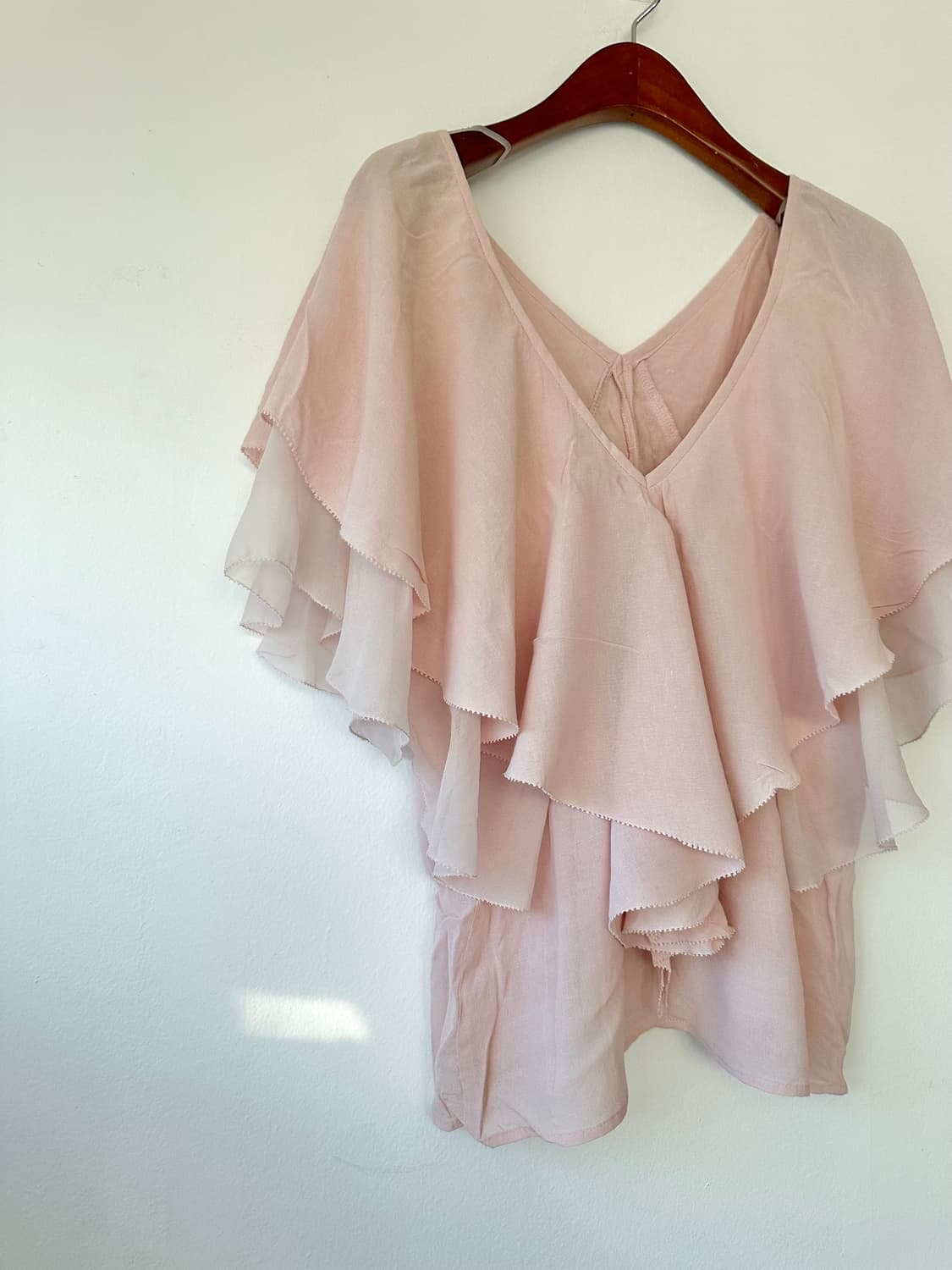 인디 핑크 쉬폰 블라우스 상품이미지2