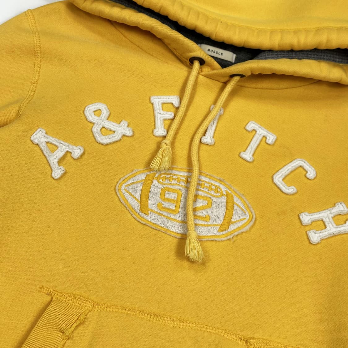 아베크롬비 og y2k 여성 후드티 옐로우 여성S 상품이미지3