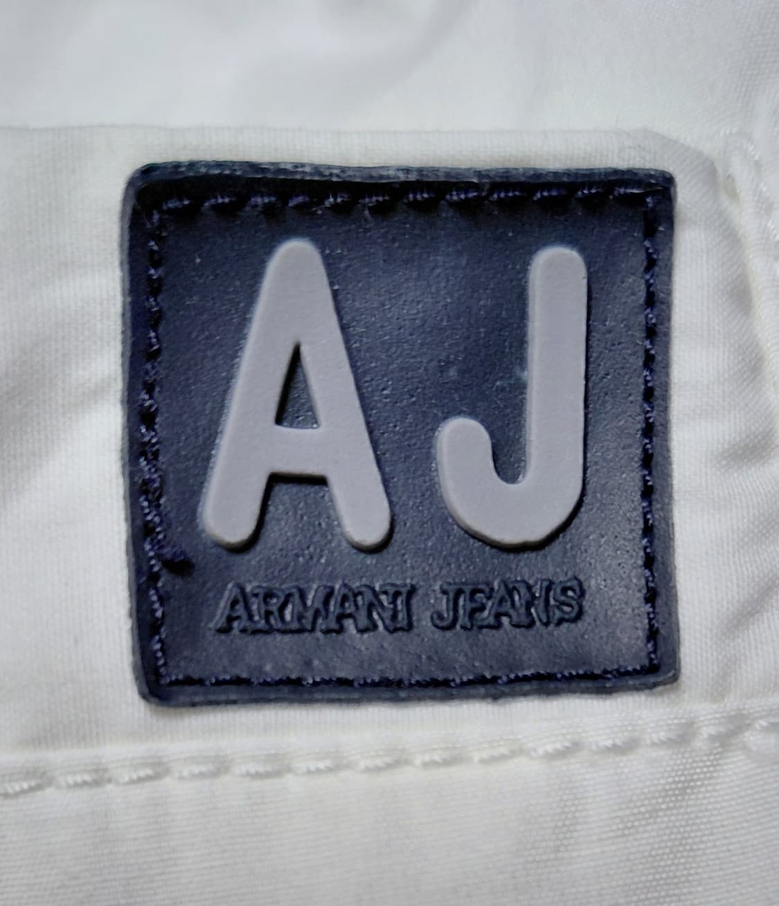 [46] Armani Jeans 테크니컬 스트링 와이드 팬츠 (화이트) 상품이미지6