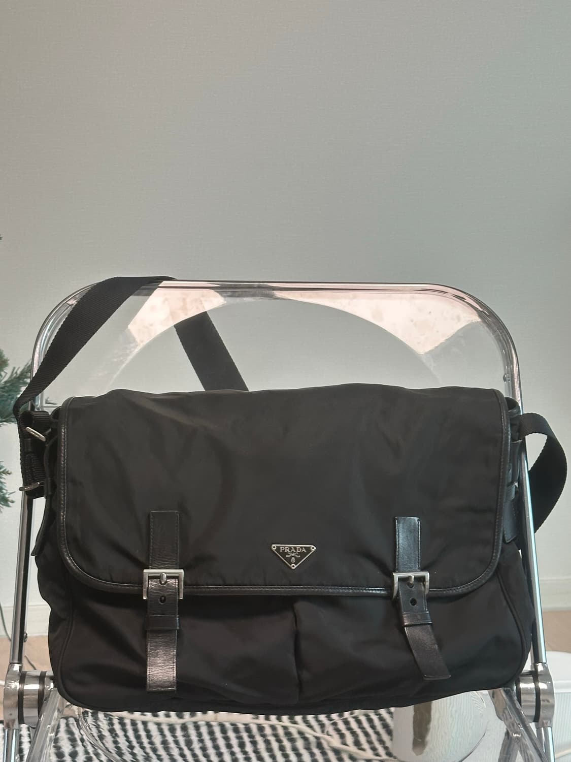 프라다 메신저백 나일론 포코노 테수토 숄더백 상품이미지7
