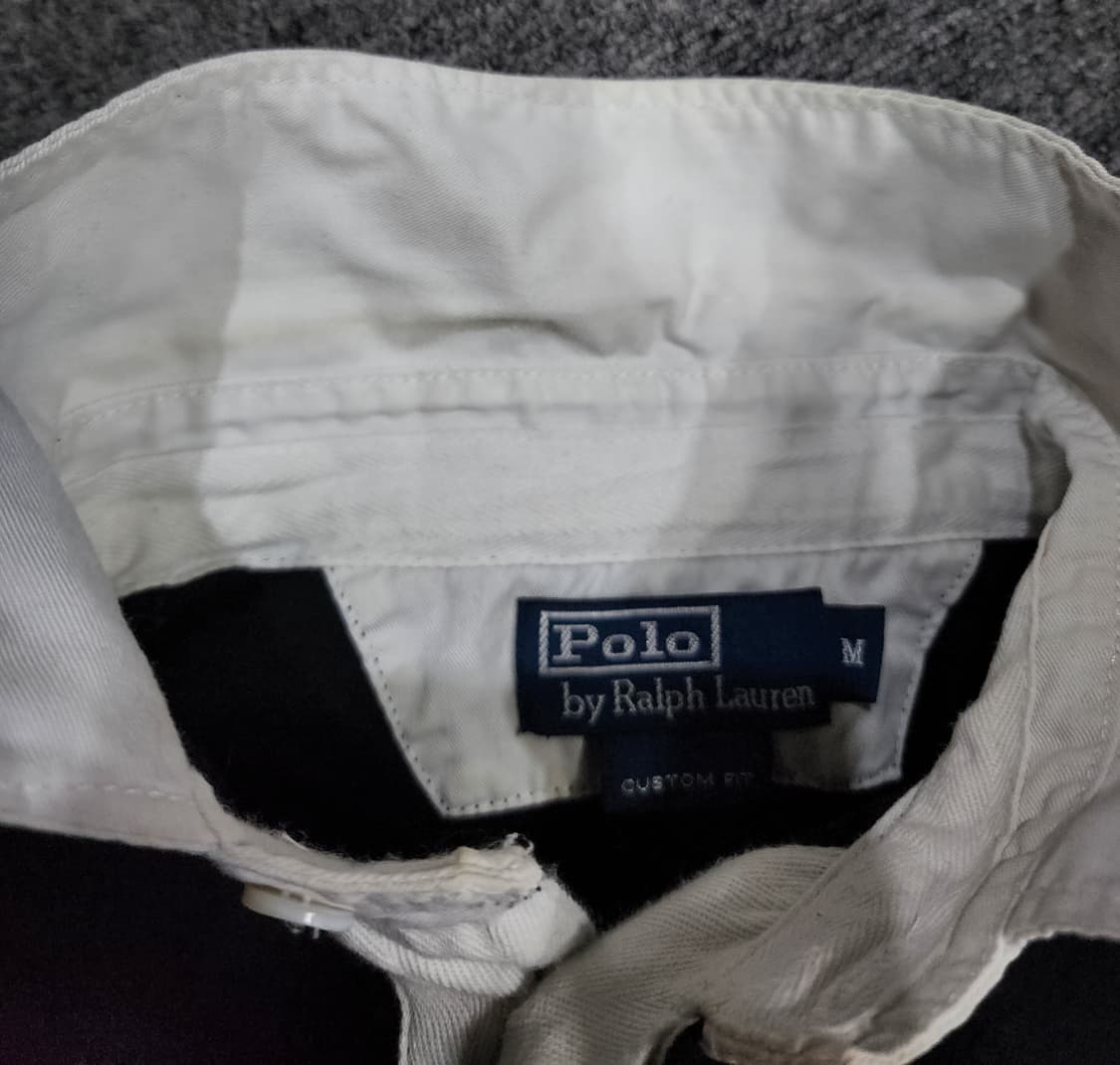 폴로 랄프로렌 빈티지 커스텀핏 이글 럭비 반팔티 pk 반팔티 M 상품이미지6