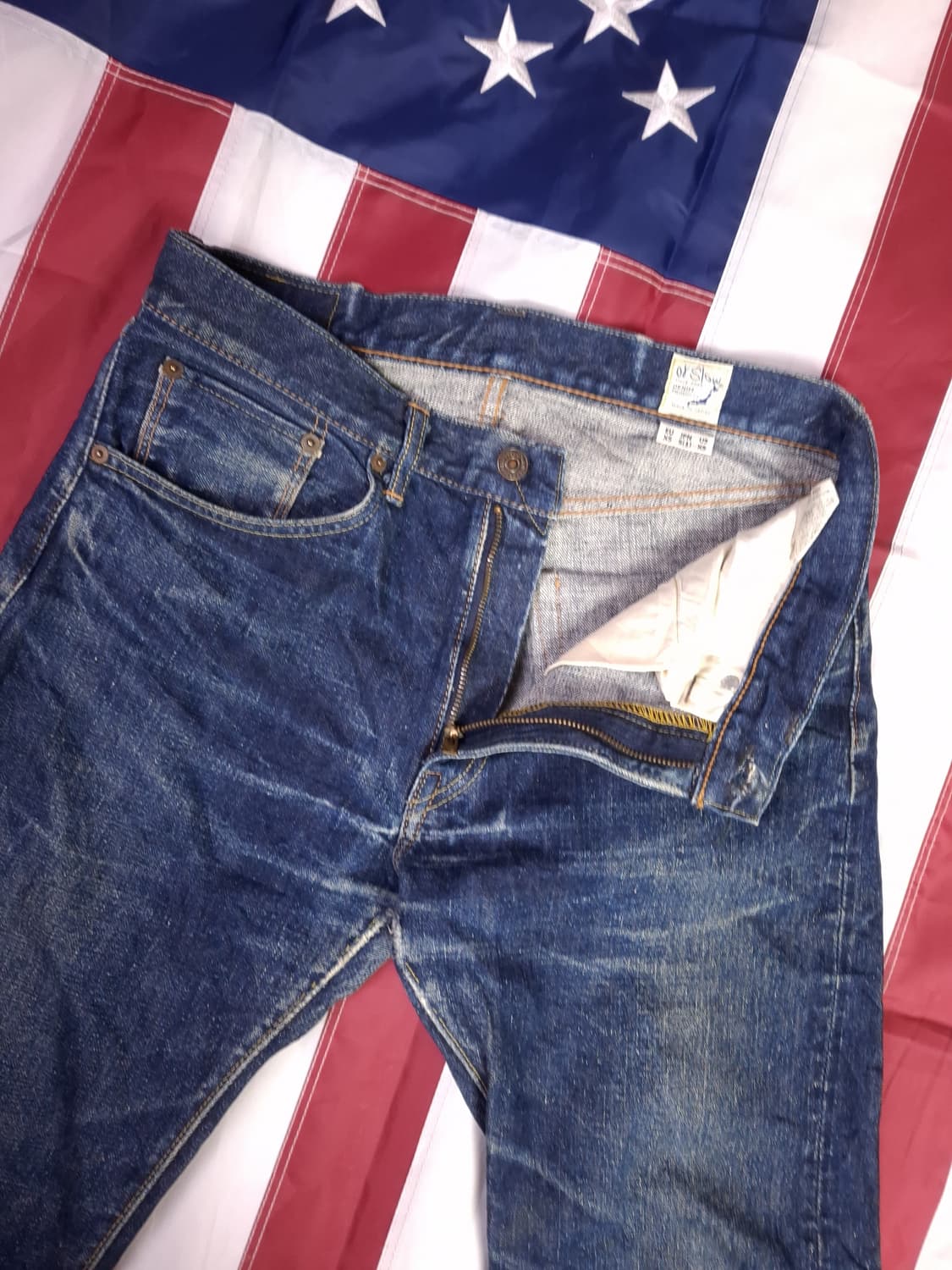 오리지날 오어슬로우 107 셀비지 데님진 상품이미지6