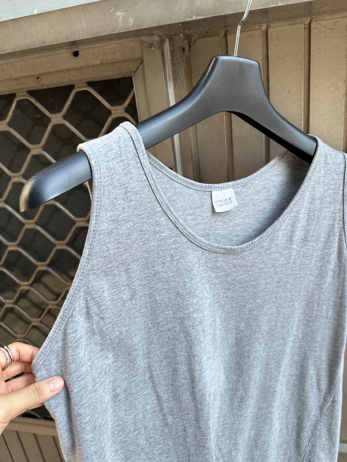 NONE vintage hem sleeveless 상품이미지2