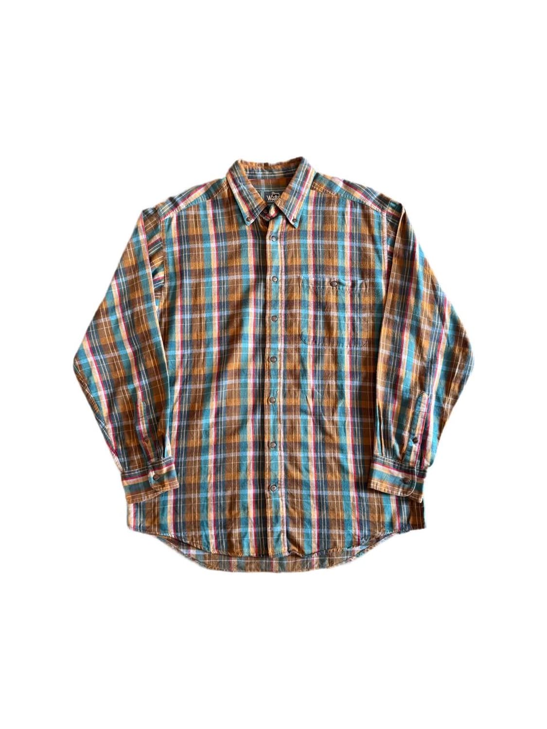 울리치 버튼다운 체크셔츠 상품이미지1