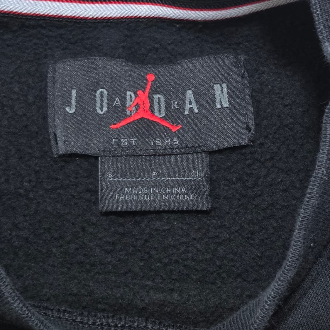 Jordan 조던 S 맨투맨 블랙 상품이미지3