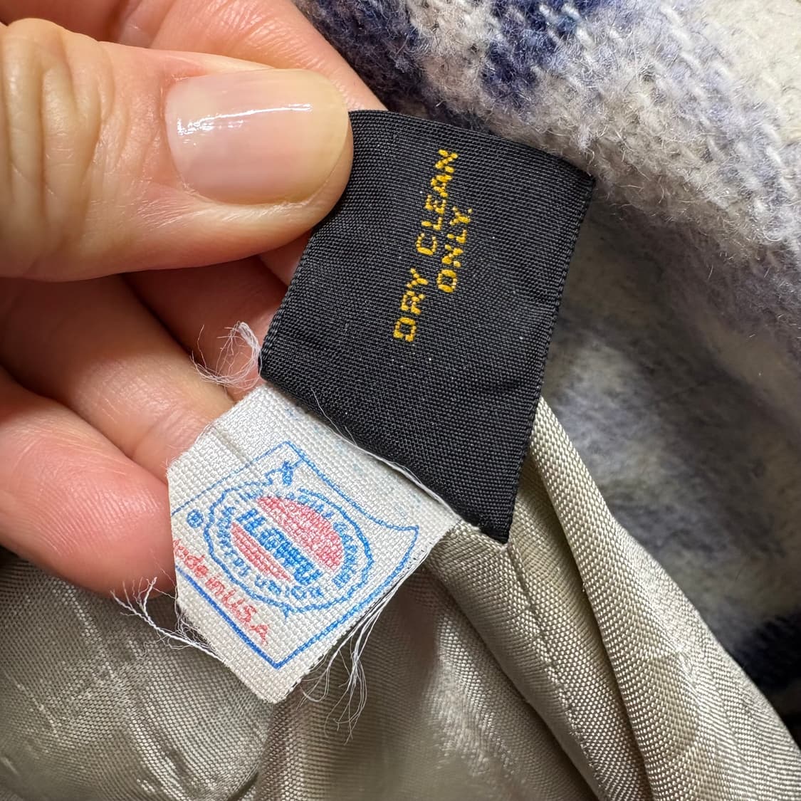 80s USA 웨스턴 치마요 울 자켓 상품이미지7