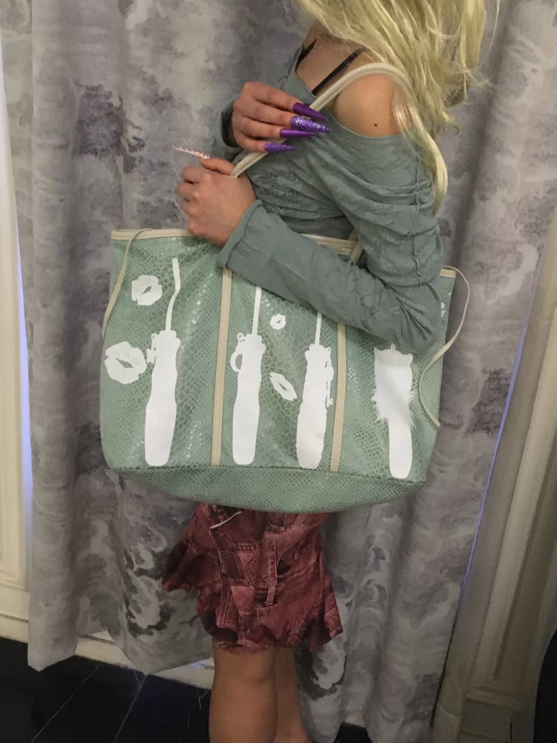 Mint tote bag 상품이미지3