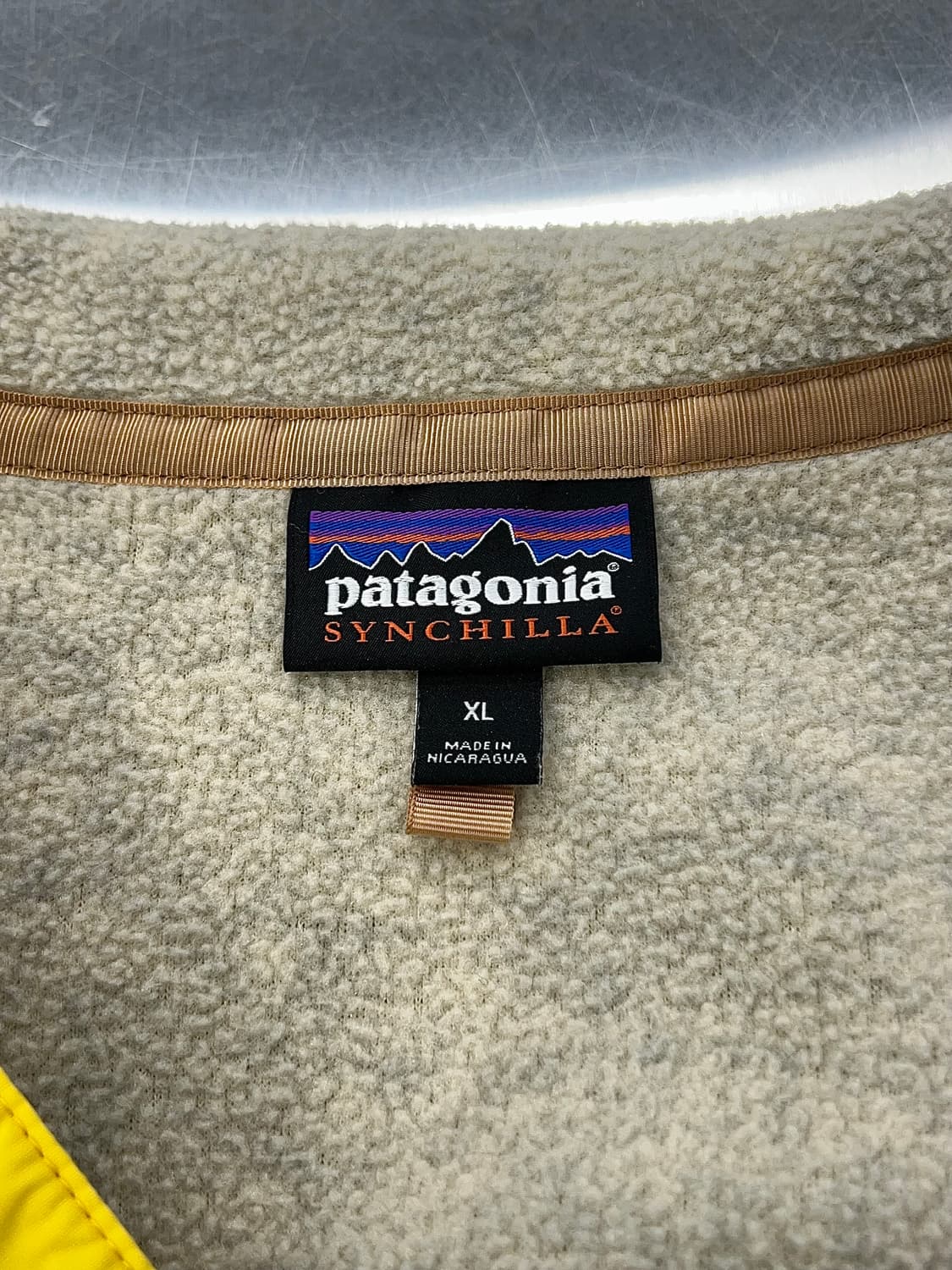 파타고니아 신칠라 오트밀 헤더 스냅-T 플리스 풀오버 자켓 상품이미지7