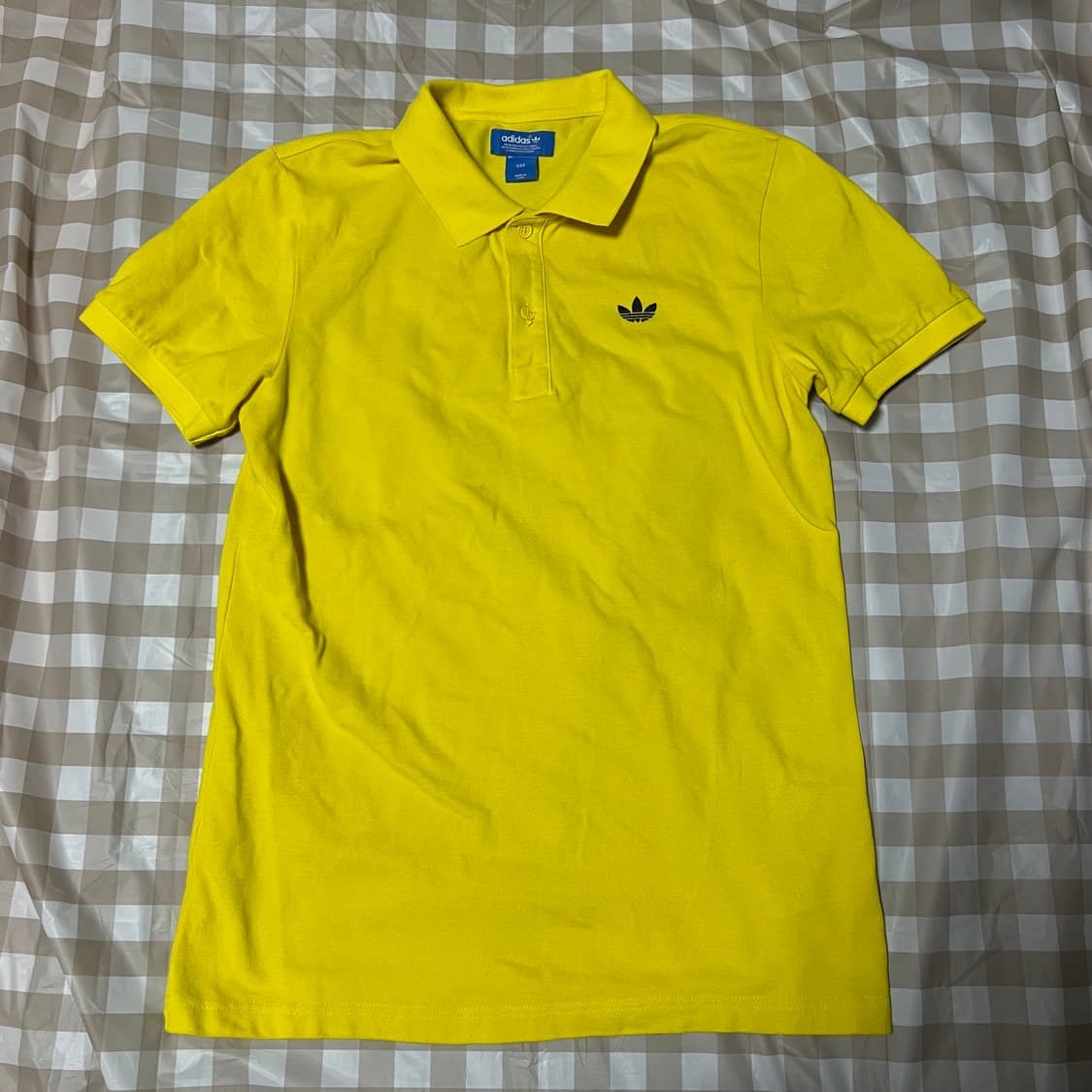 아디다스 트레포일 옐로우 폴로티 95 반팔 반팔티 PK티 불꽃 트레이닝 상품이미지1