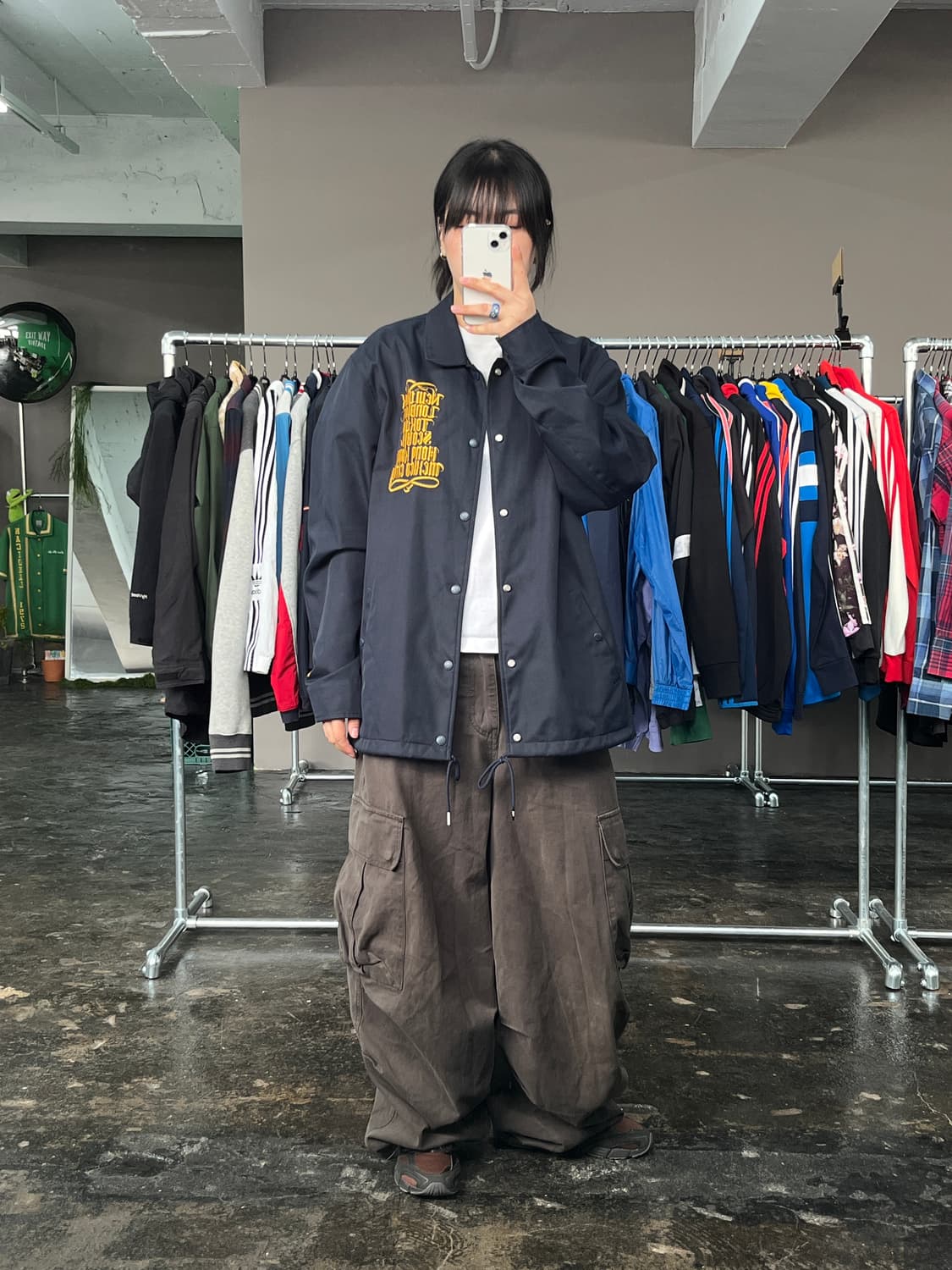 뉴에라 자수 코치 자켓 상품이미지3