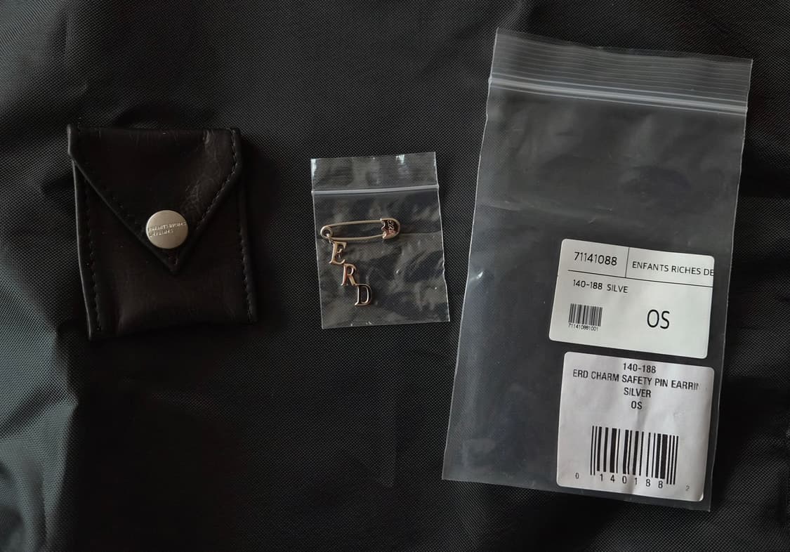 ERD 참 세이프티핀 귀걸이 상품이미지3