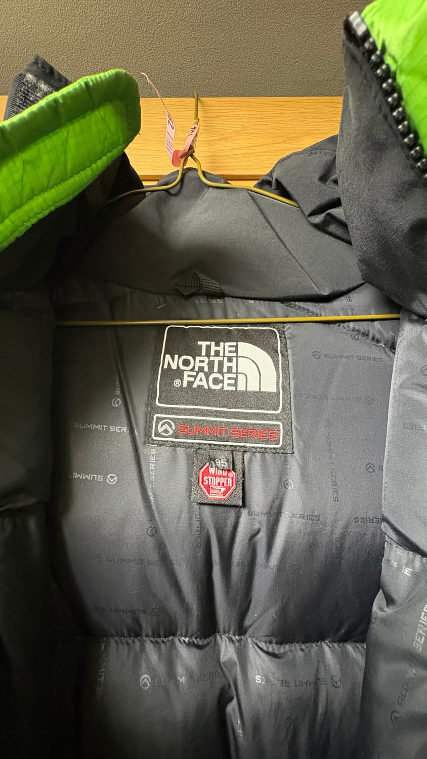노스페이스 서밋 윈드스토퍼 700 연두색 95 상품이미지3