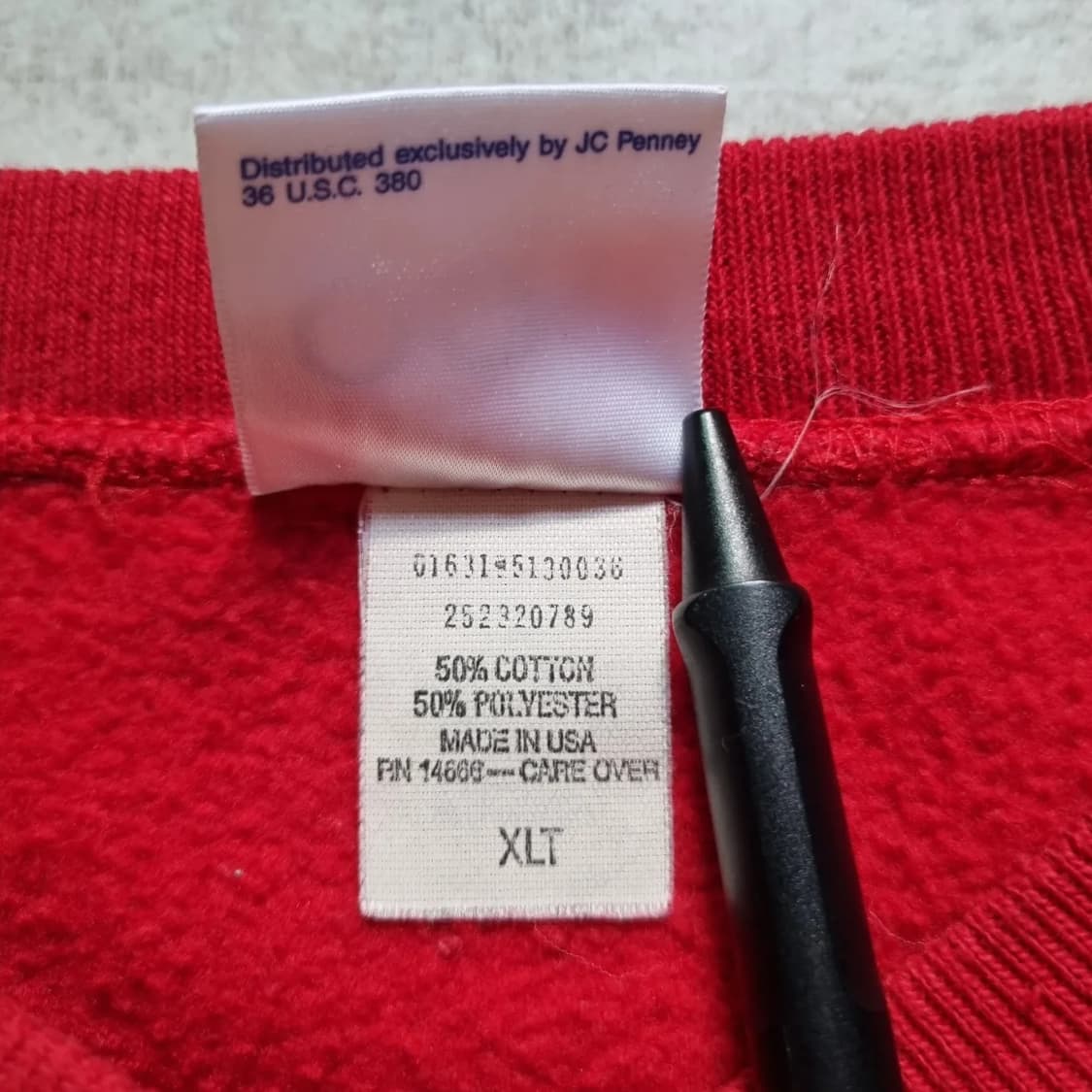 USA Olympic Sweat Shirts Red XL sz 상품이미지4