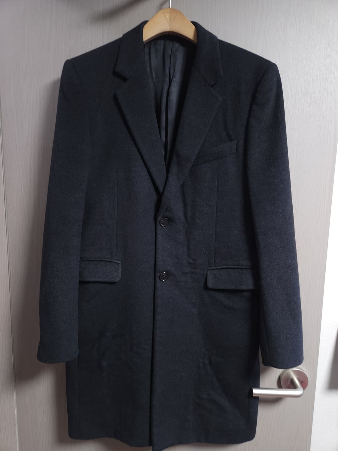 한섬 타임 캐시미어 함유 롱코트, XL 상품이미지1