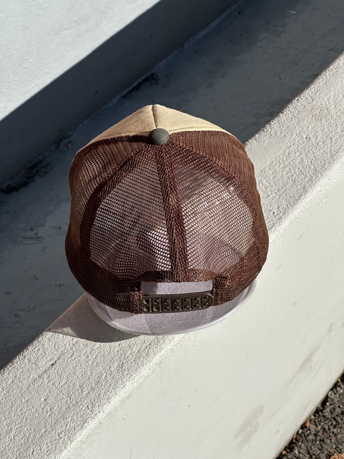 [F] 빈티지 패치워크 메쉬 볼캡 모자 상품이미지4