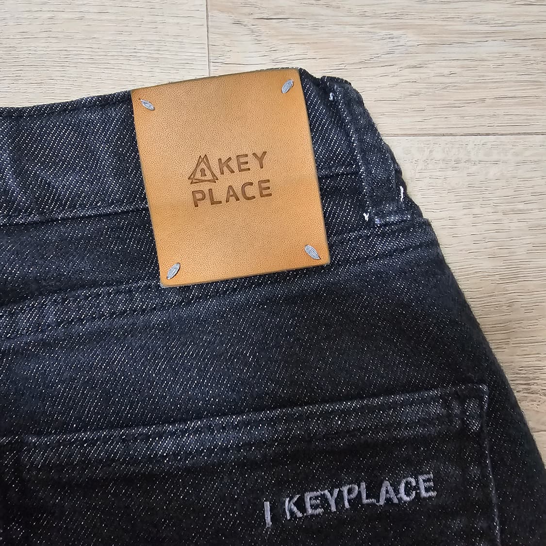 키플레이스진 흑청 데님 (정가 89000) 상품이미지4