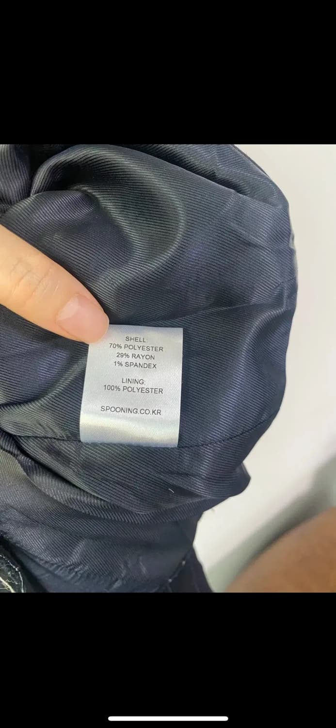 글로니 스푸닝 스트라이프 크롭 자켓 & 바지 XS/S 상품이미지3