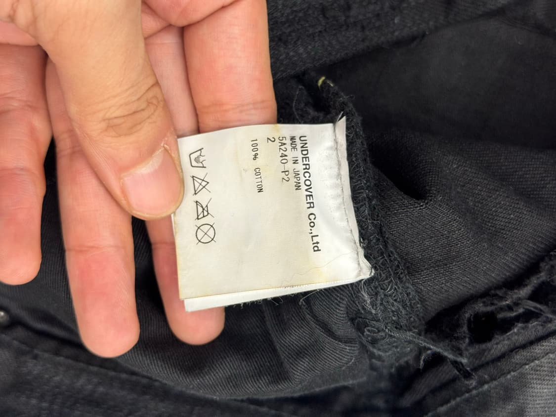 언더커버 85데님 블랙 2 상품이미지4