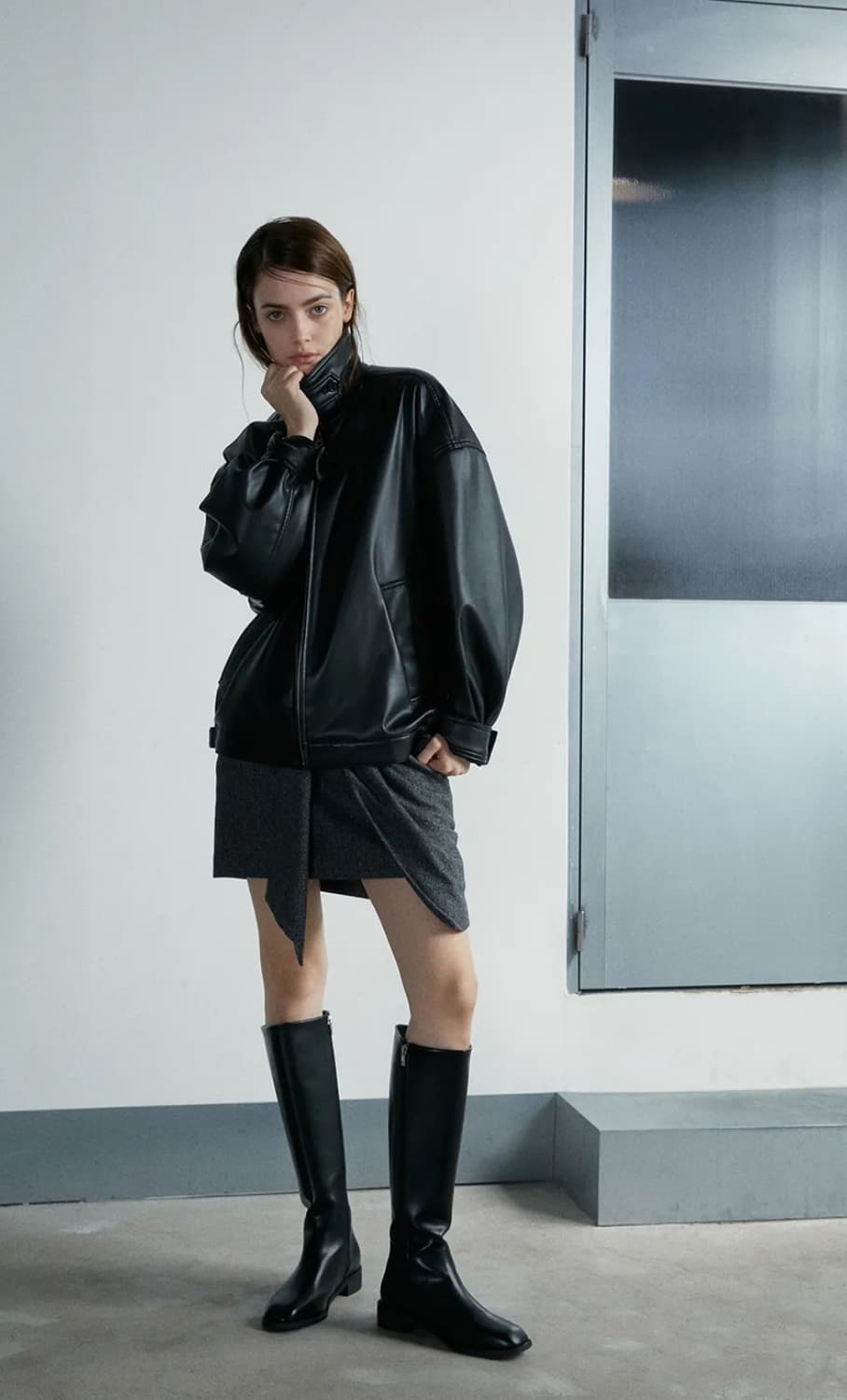 타크트로이메 베이직플랫 롱부츠 235mm 상품이미지2