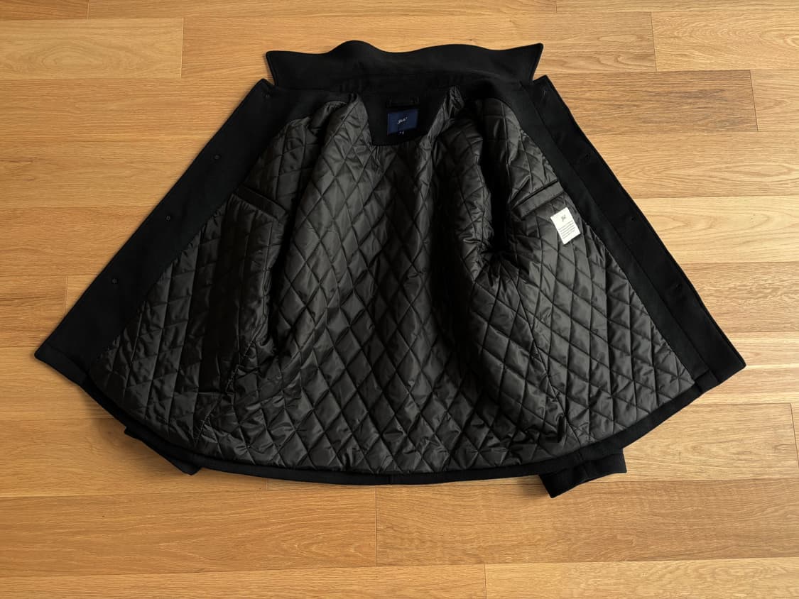 예일 발마칸 하프 코트 블랙 M 상품이미지5