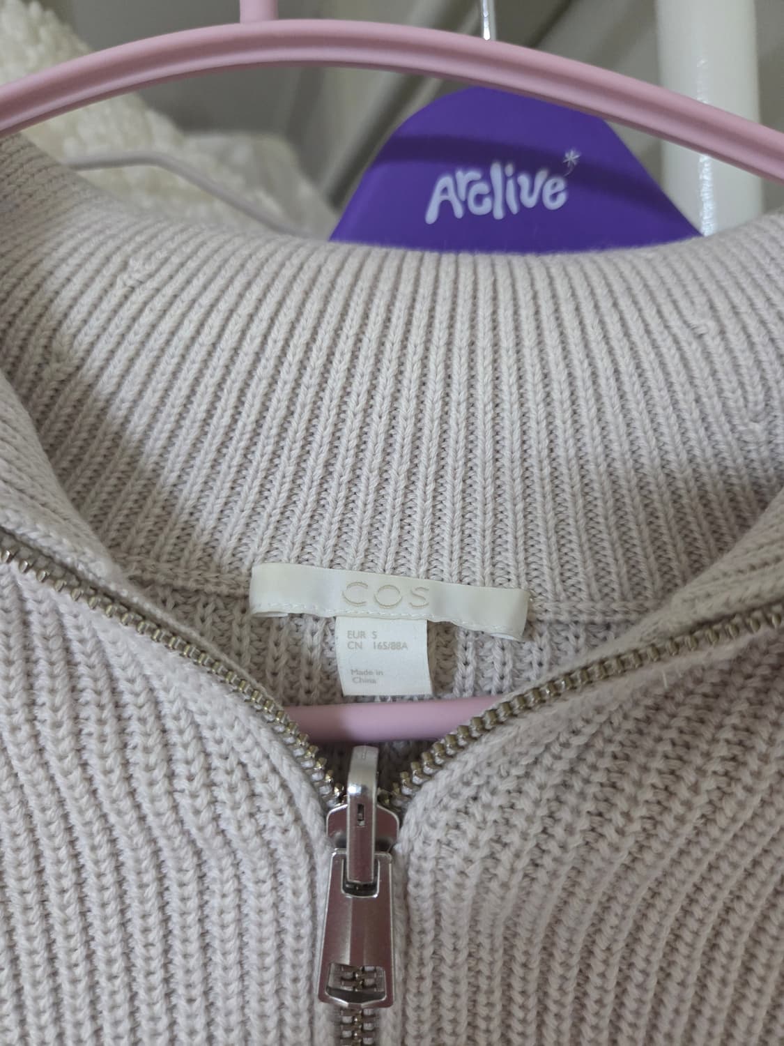 cos 코스 집니트 s 아이보리 상품이미지4