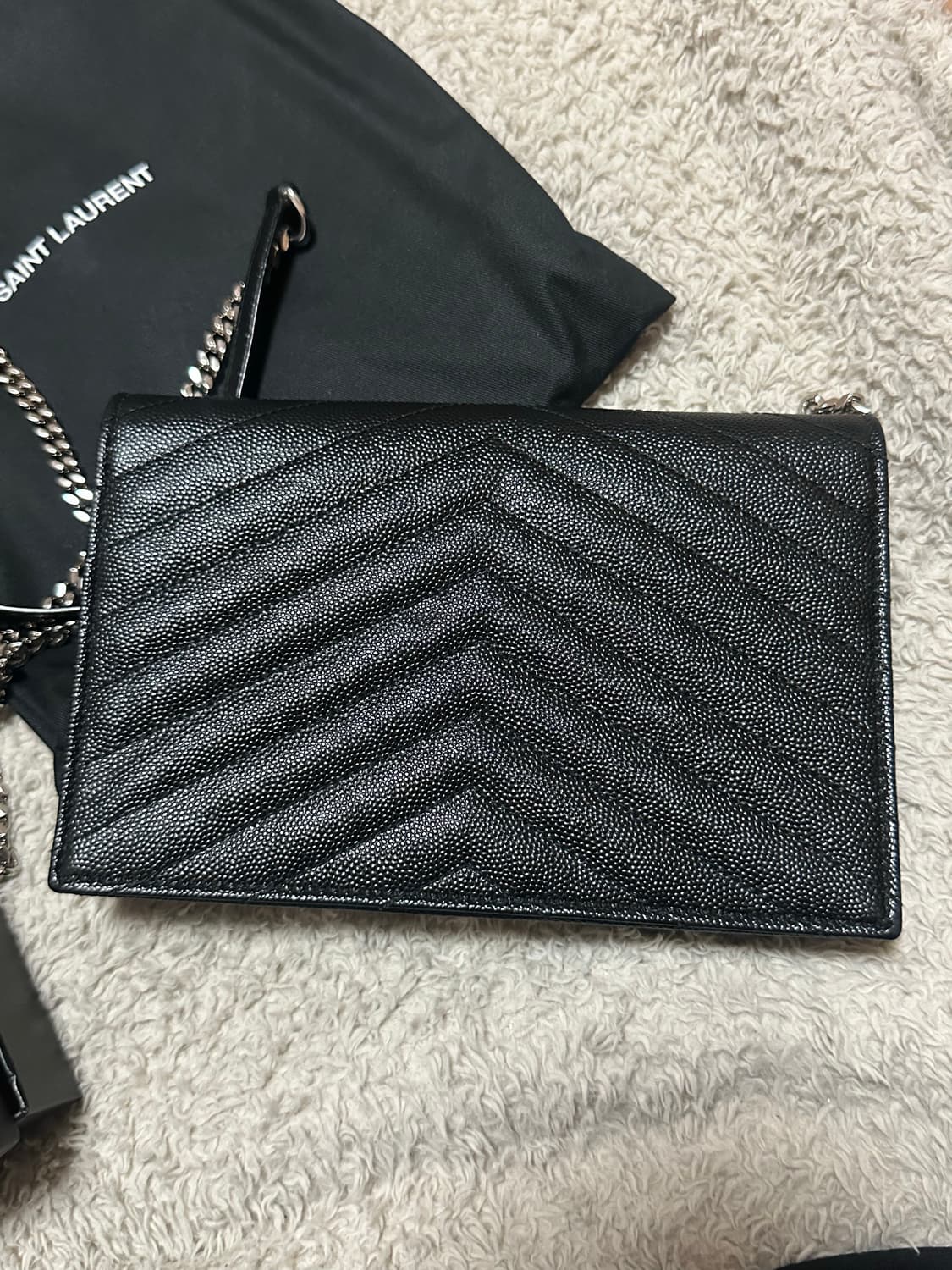 입생로랑 생로랑 saint laurent 지갑 파우치 woc 가방  상품이미지2