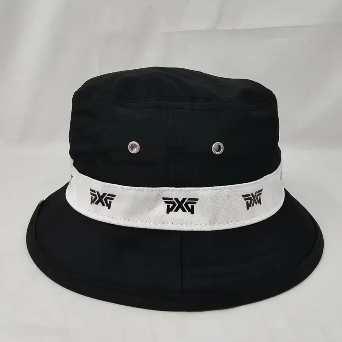 PXG 뉴에라 버킷햇 골프 모자 블랙 상품이미지2