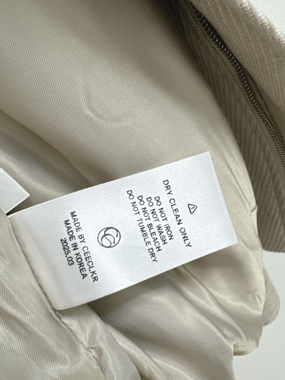 씨에씨 Ceeci 트윌 블루종 자켓 상품이미지6