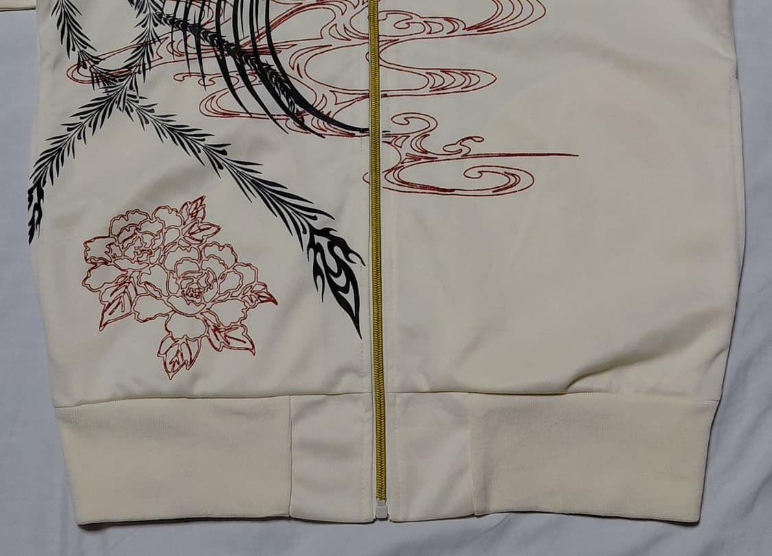 [L/100] Macalester 프린트 반팔 집업 - 스카잔 감성 상품이미지3