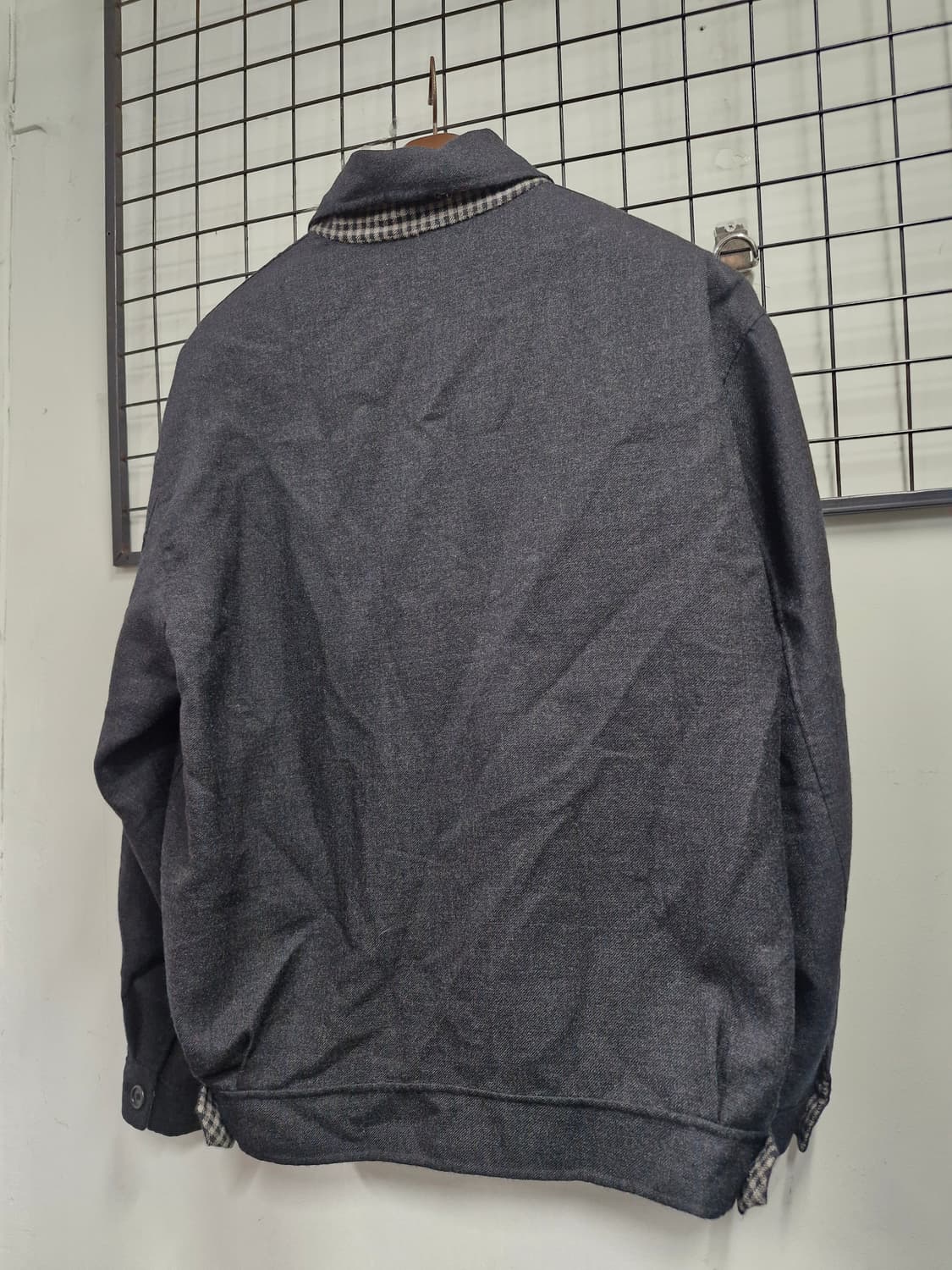 105XL 입생로랑 울 블루종 자켓. 상품이미지8