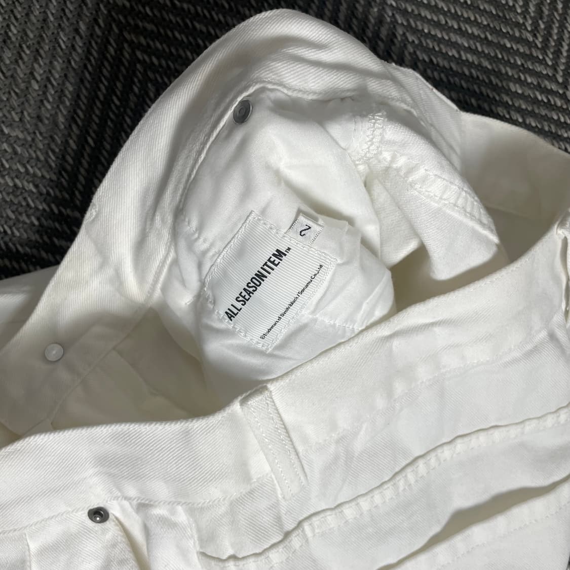 디미트리블랙 와이드 데님 팬츠 화이트o 4857 상품이미지5