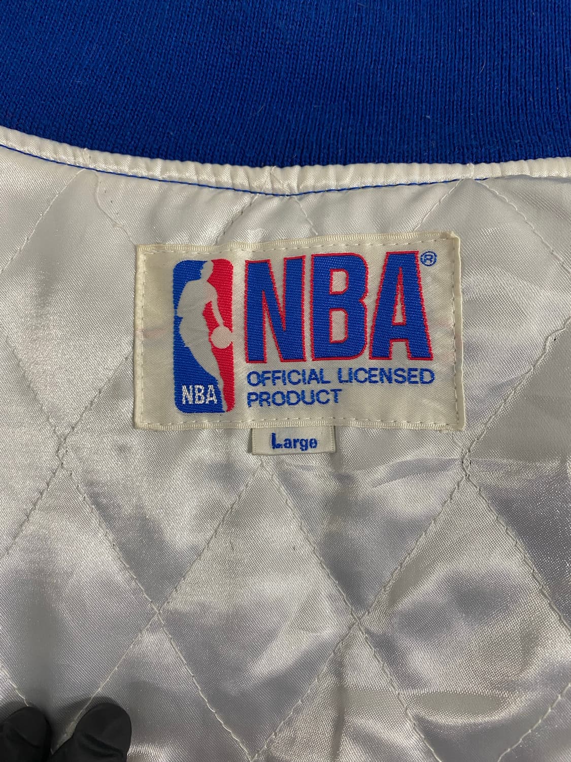 NBA 90s 재팬 새틴 바시티 자켓 L 상품이미지6