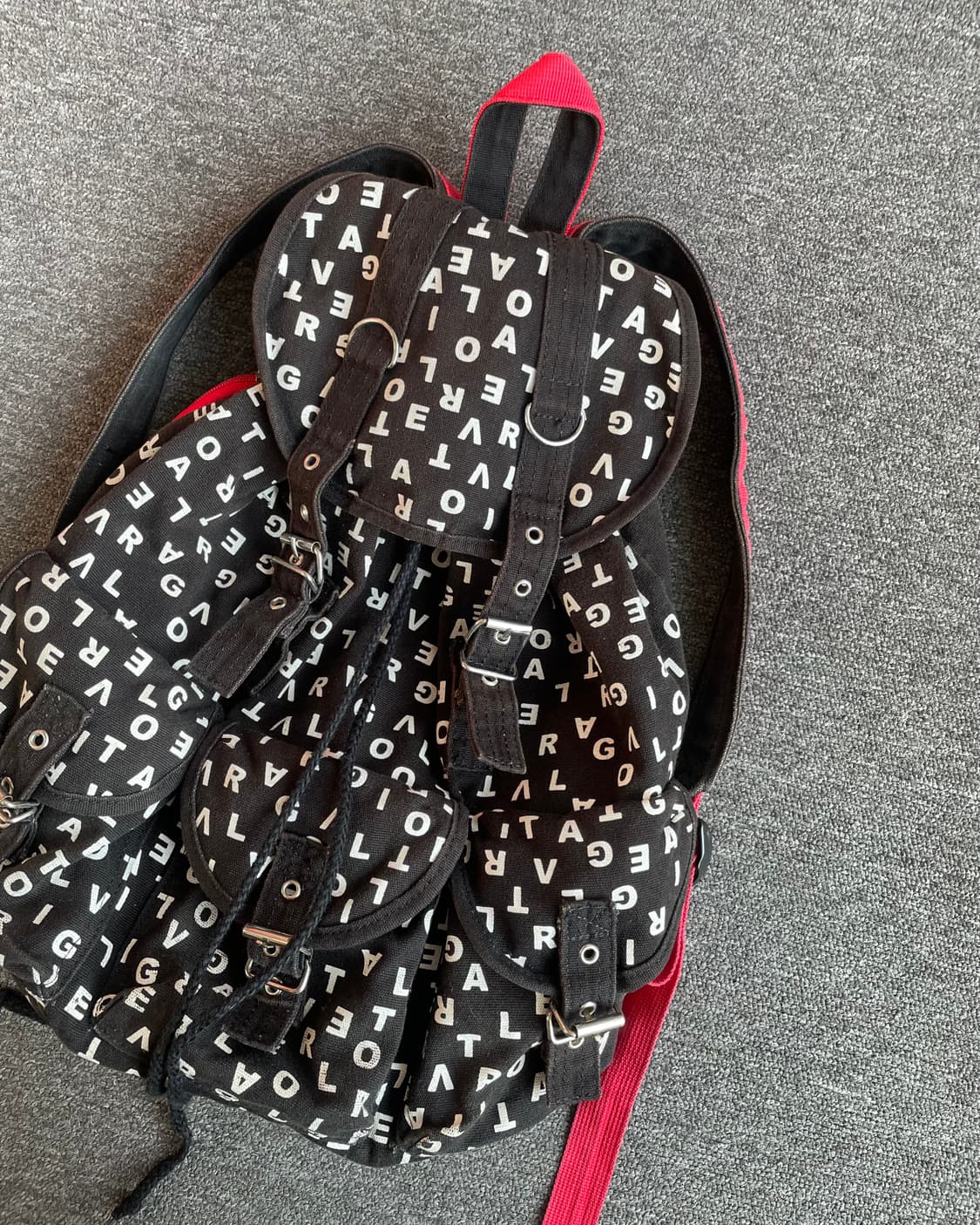 Alphabet backpack 상품이미지3