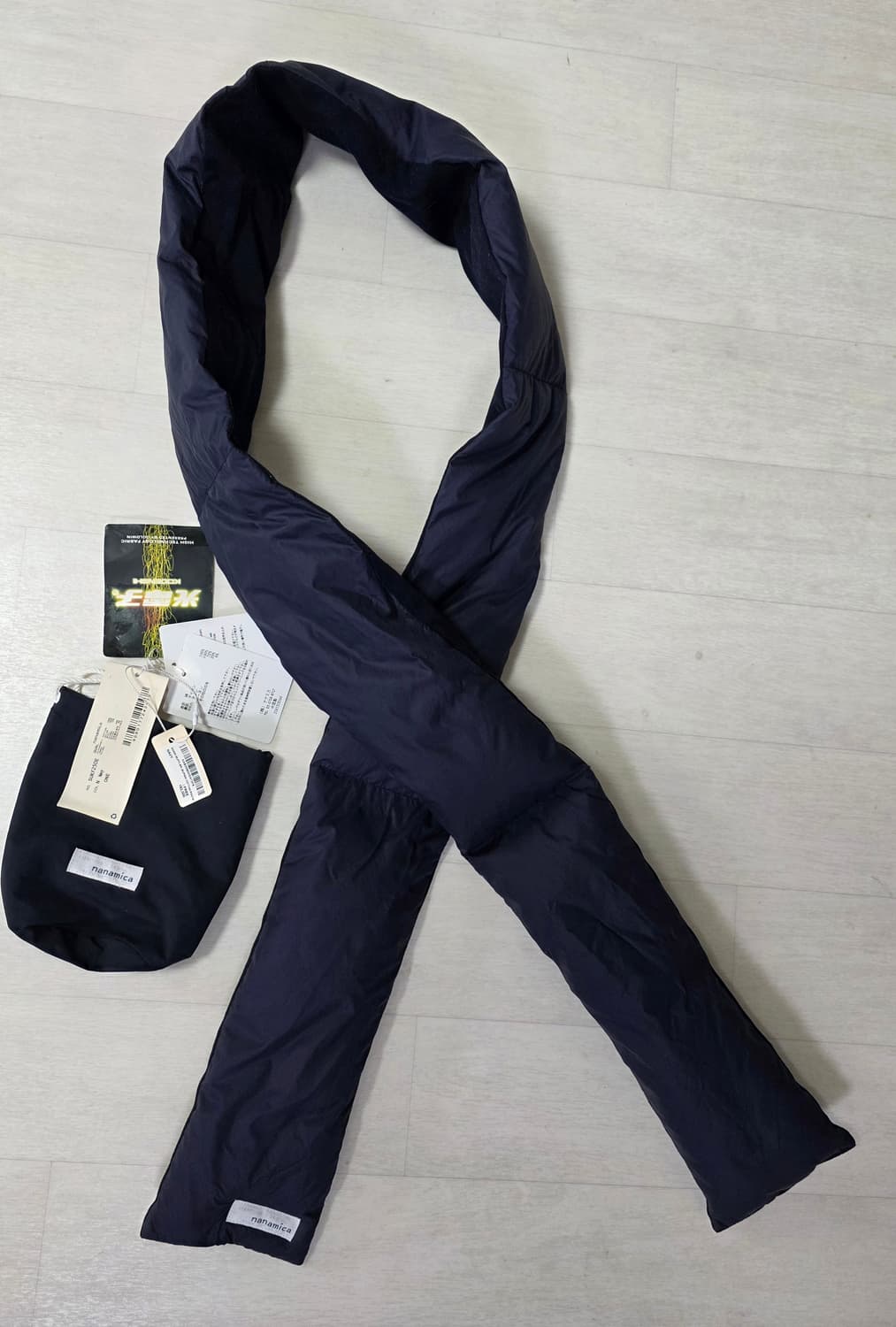 나나미카 / 다운머플러 (네이비) 상품이미지2