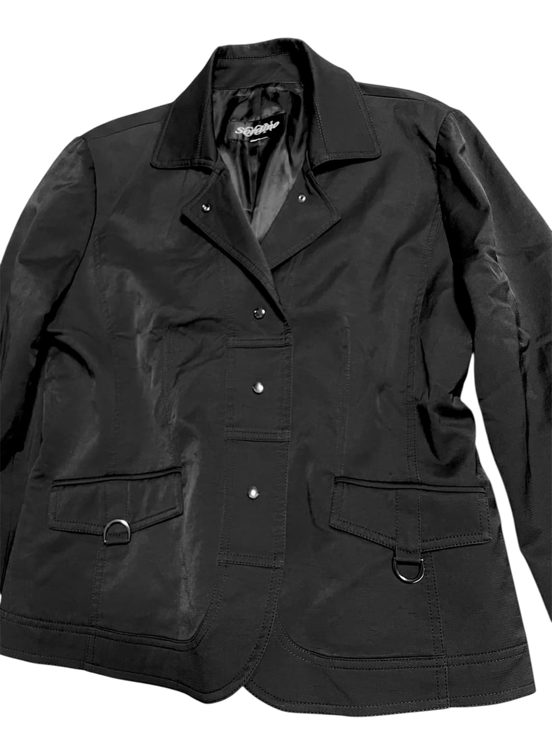 Black Vintage Gothic detail Jacket 헬무트랭 상품이미지9