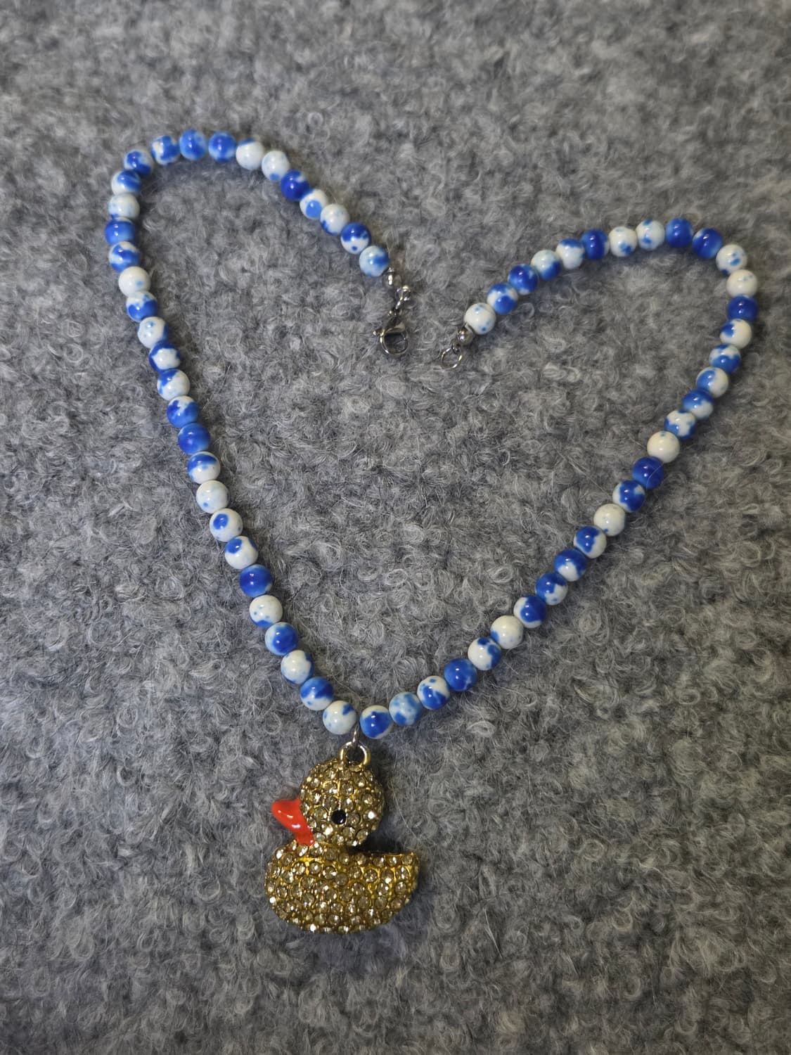 [핸드메이드] 오리 비즈목걸이 (무료배송) 상품이미지5