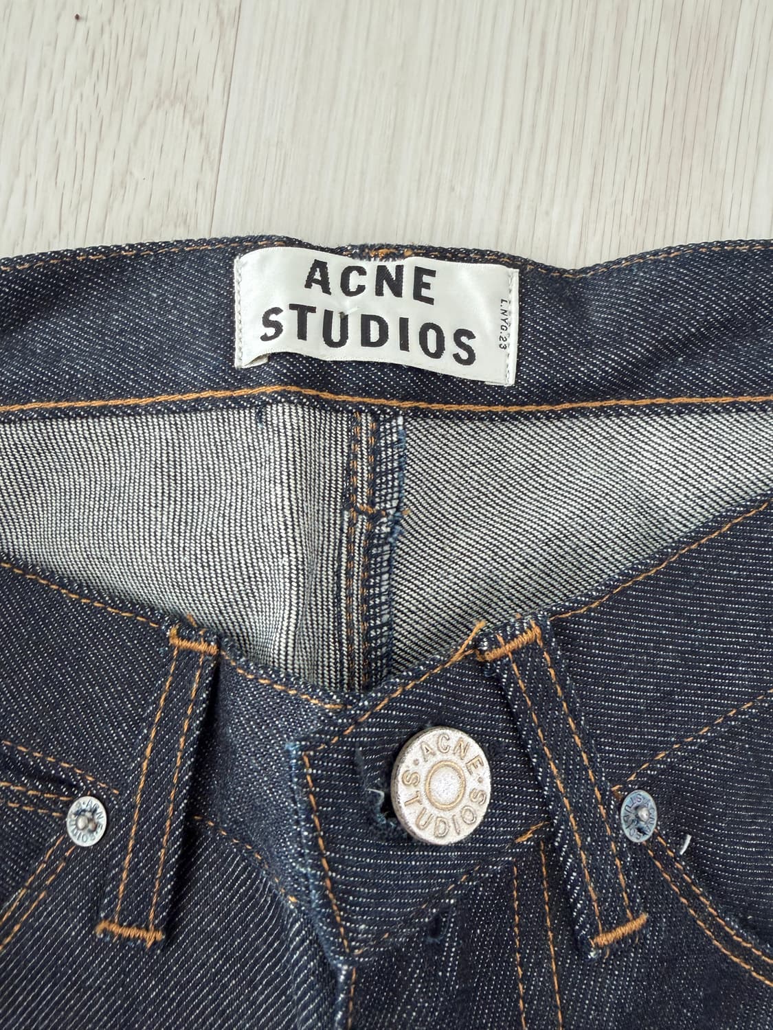 아크네 생지 데님 30/32 상품이미지2