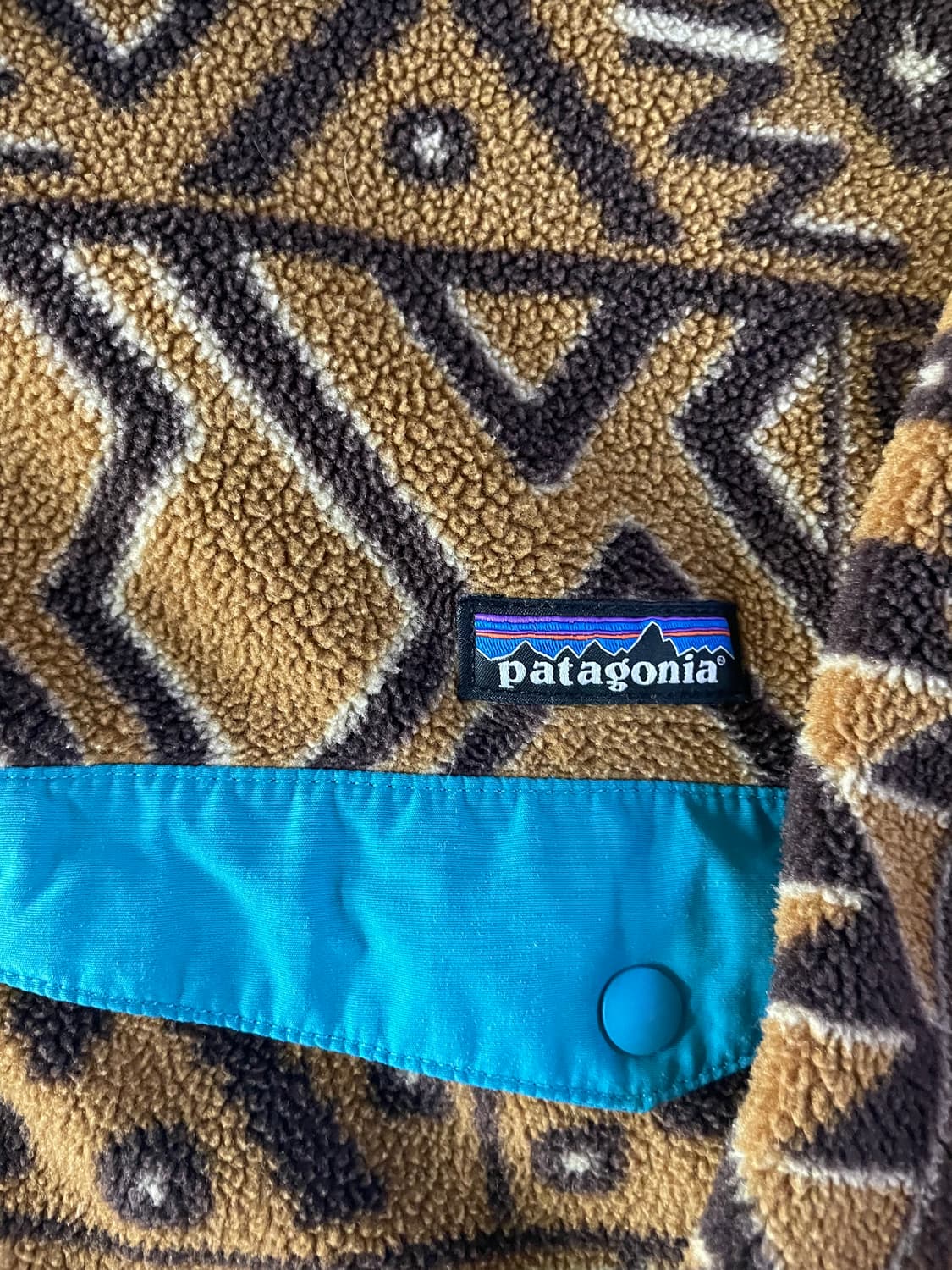 파타고니아 신칠라 브라운 아즈텍 남성 XL 헤비웨이트  상품이미지3