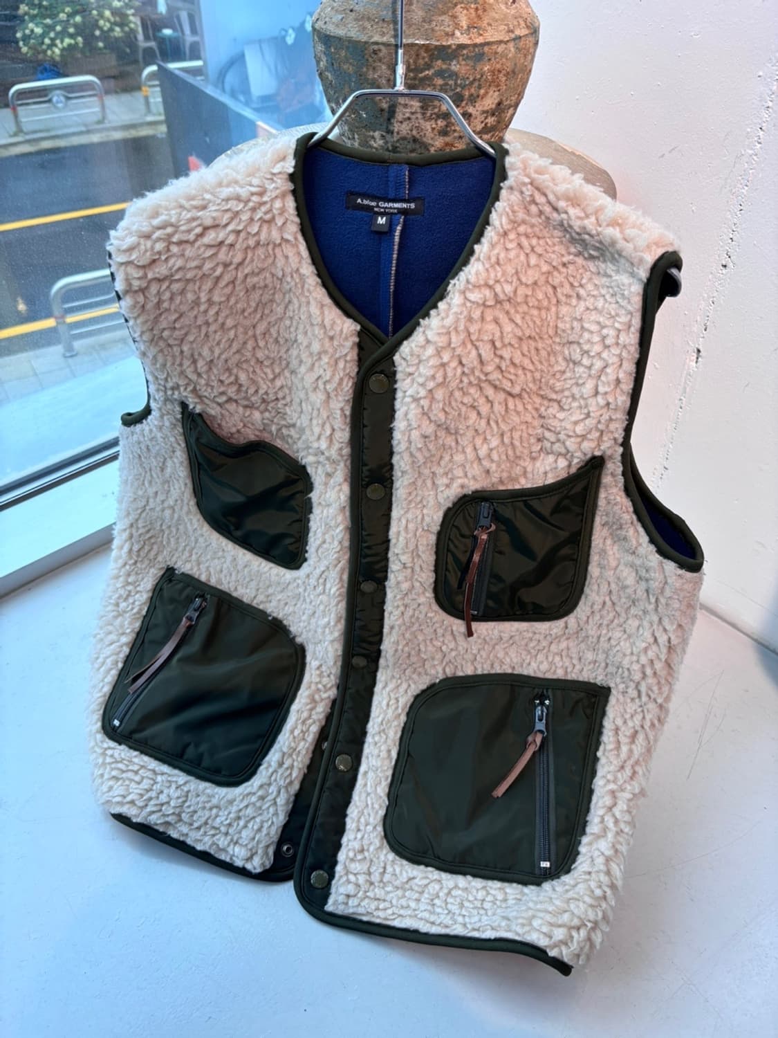 Vintage A Blue Garments(Aspesi) Vest 상품이미지1