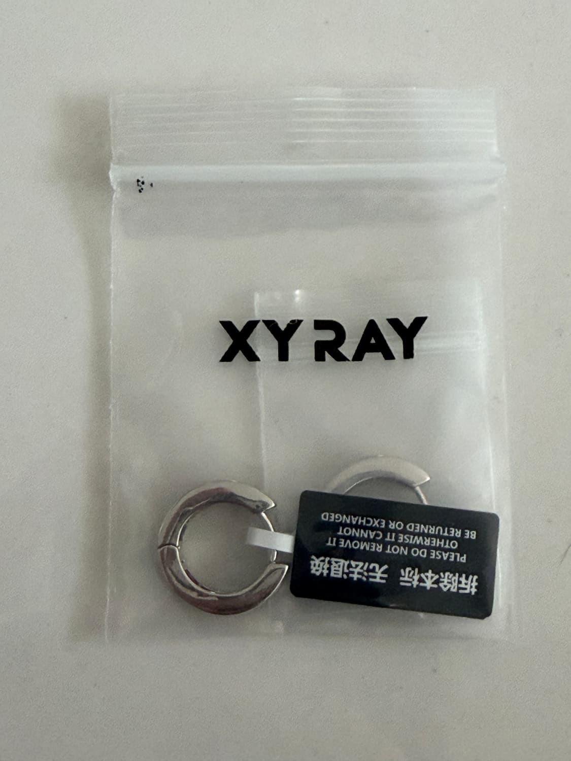 XY RAY 원터치 링 귀걸이 상품이미지1