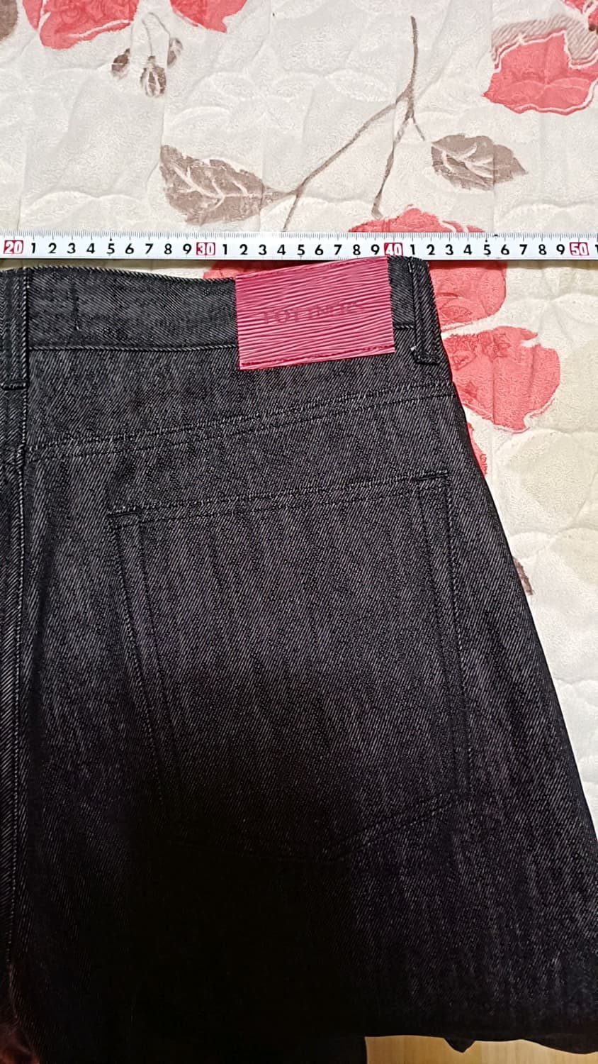 포트너스 와이드데님팬츠 32인치 기장107 상품이미지6