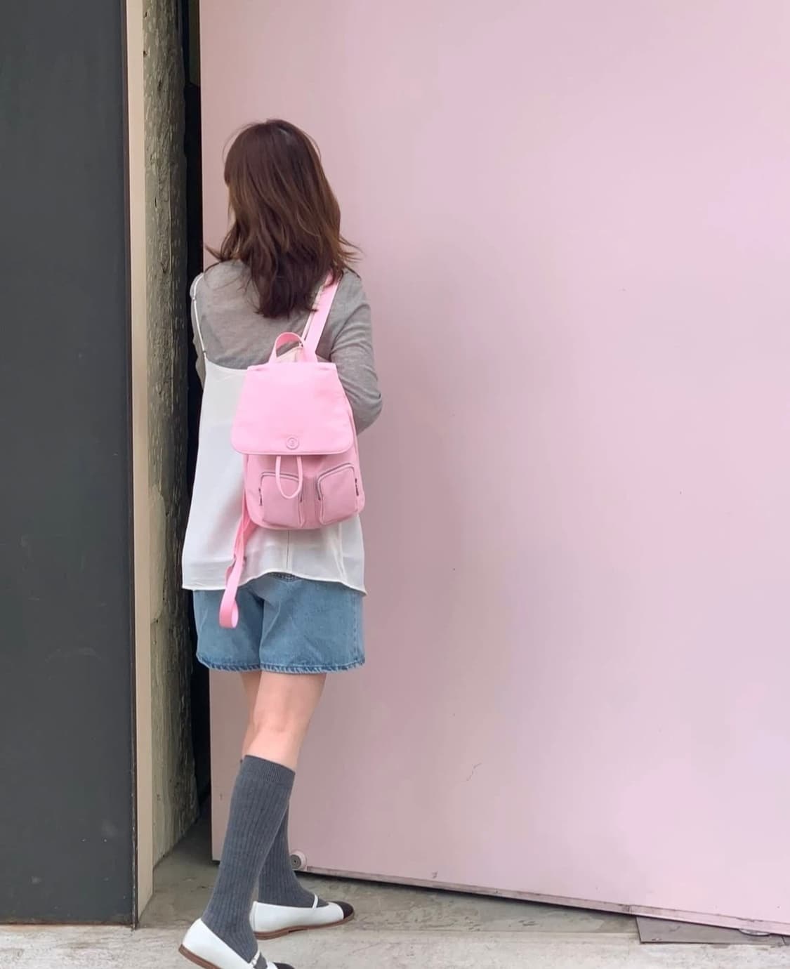 미닛뮤트 클로백팩 베이비핑크 상품이미지3