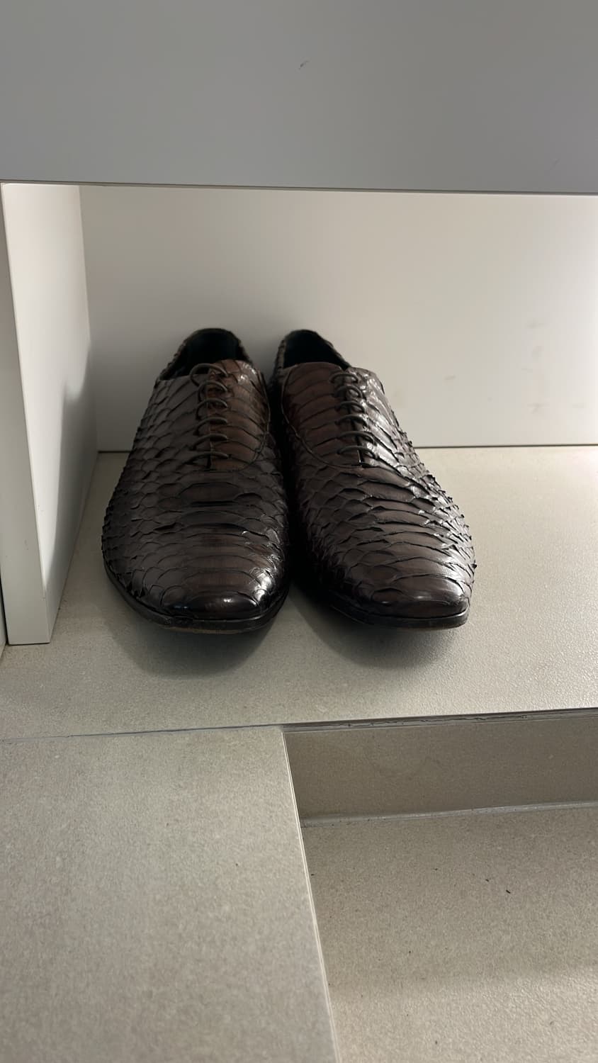 [44] 하이더아커만 14FW 파이톤 슈즈 상품이미지1