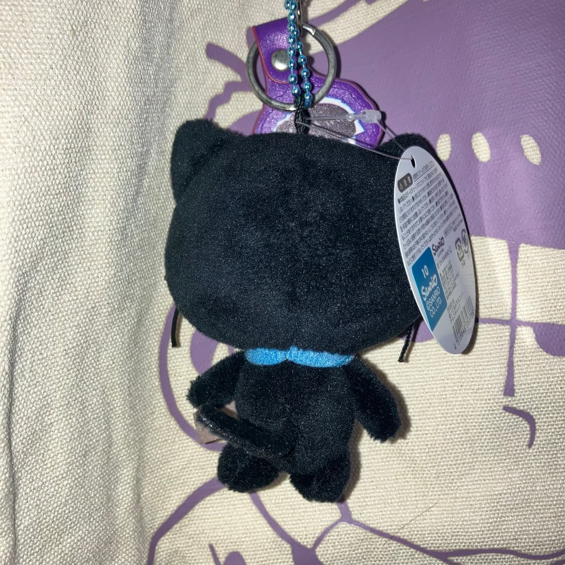 산리오 초코캣 마스코트 인형 키링 키덜트 소품 네코 상품이미지2