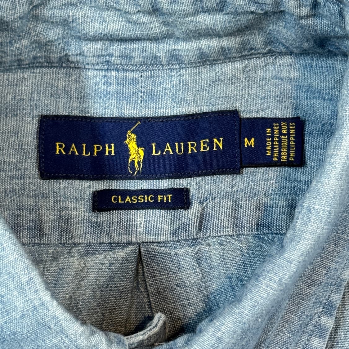 M) 폴로 랄프로렌 클래식핏 샴브레이 셔츠 상품이미지6