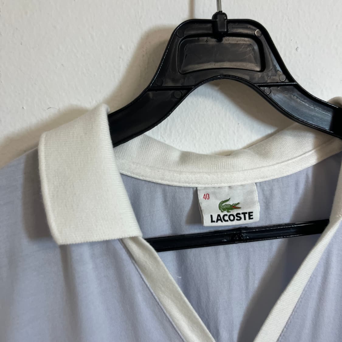 Lacoste sky blue collar t-shirt 상품이미지6