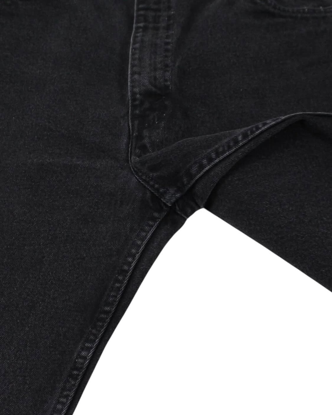 1997 USA 리바이스 505 블랙 데님 팬츠 오렌지탭 빈티지 미국제 상품이미지8