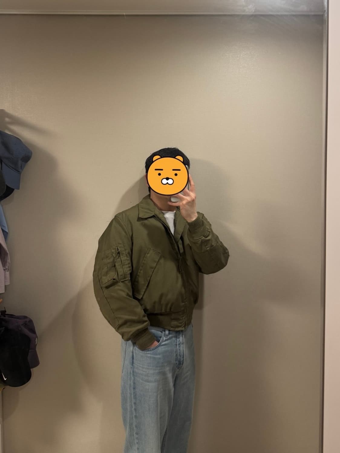 미군 86년 알파인더스트리 cvc탱커자켓 민트급 상품이미지9